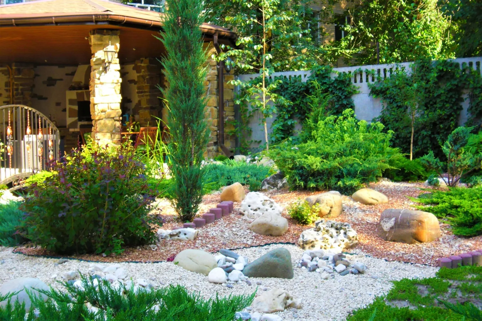 Website for landscaping company